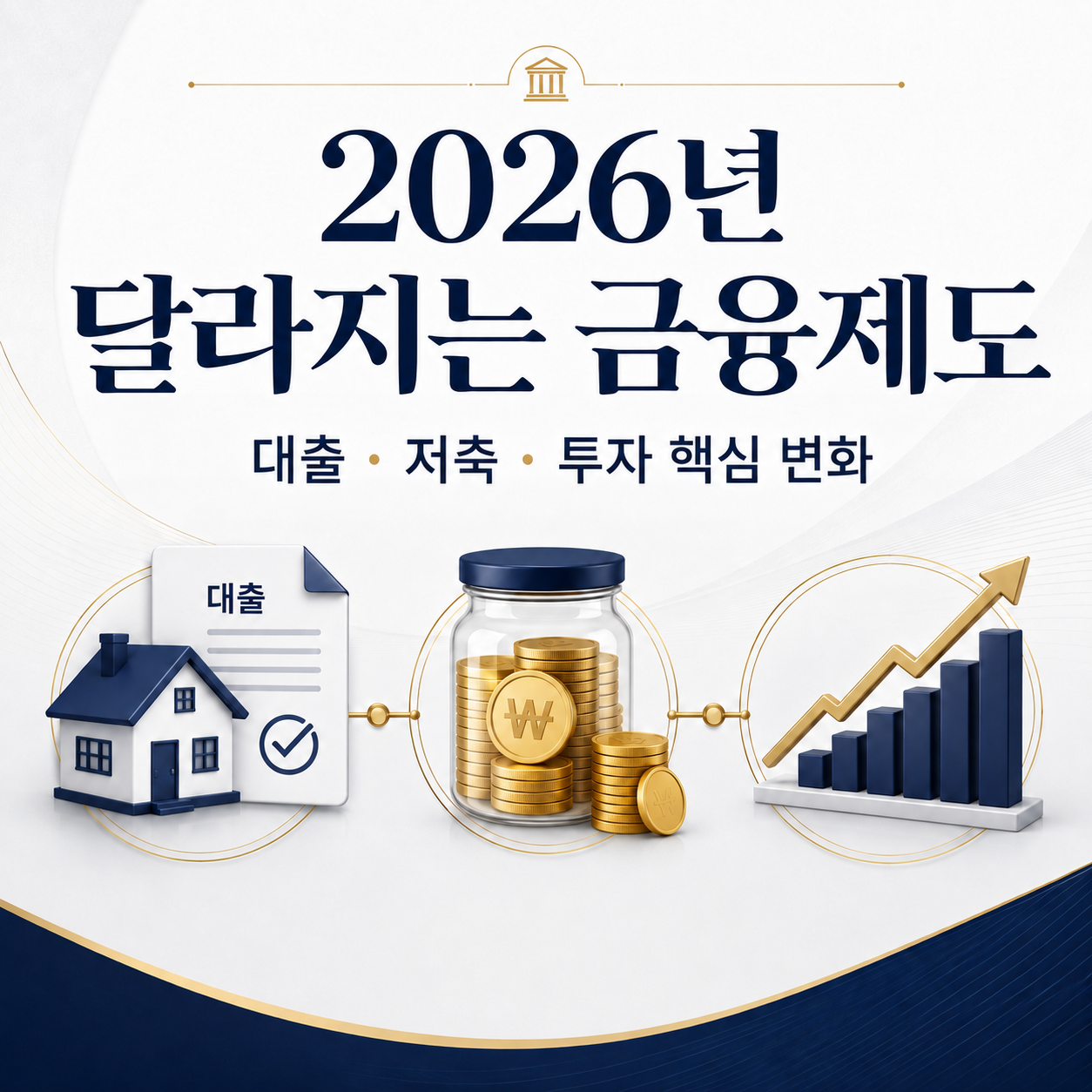 2026년 달라지는 금융제도 대출 저축 투자 핵심 변화