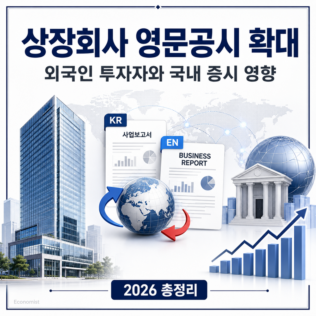 상장회사 영문공시 확대