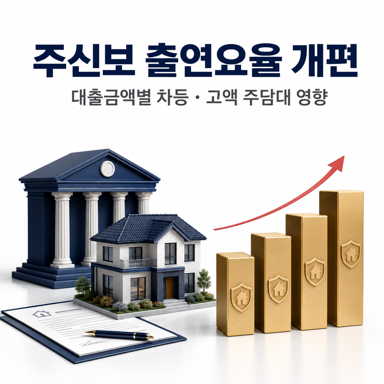 주택금융신용보증기금 출연료 개편과 고액 주택담보대출 영향