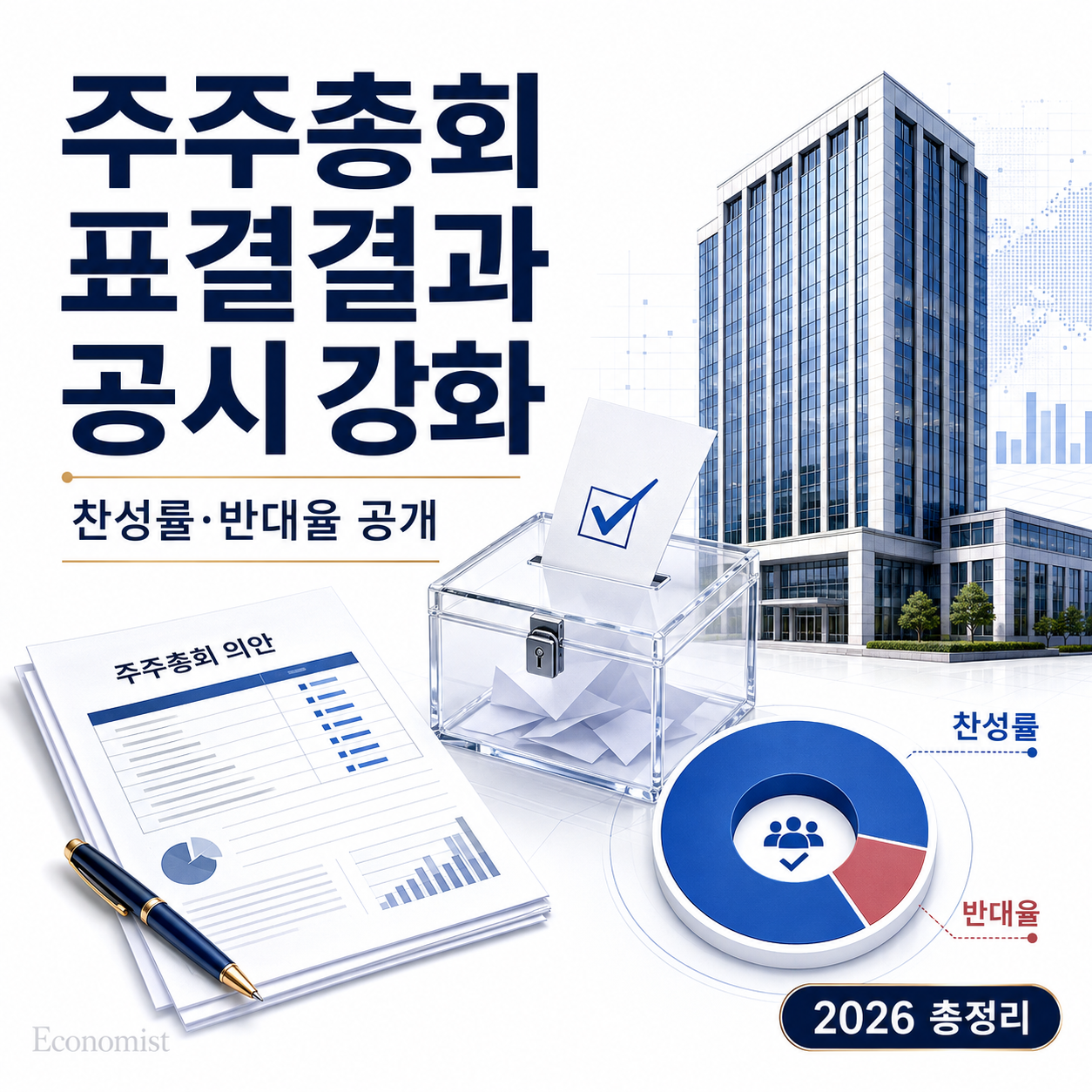 주주총회 표결결과 공시 강화