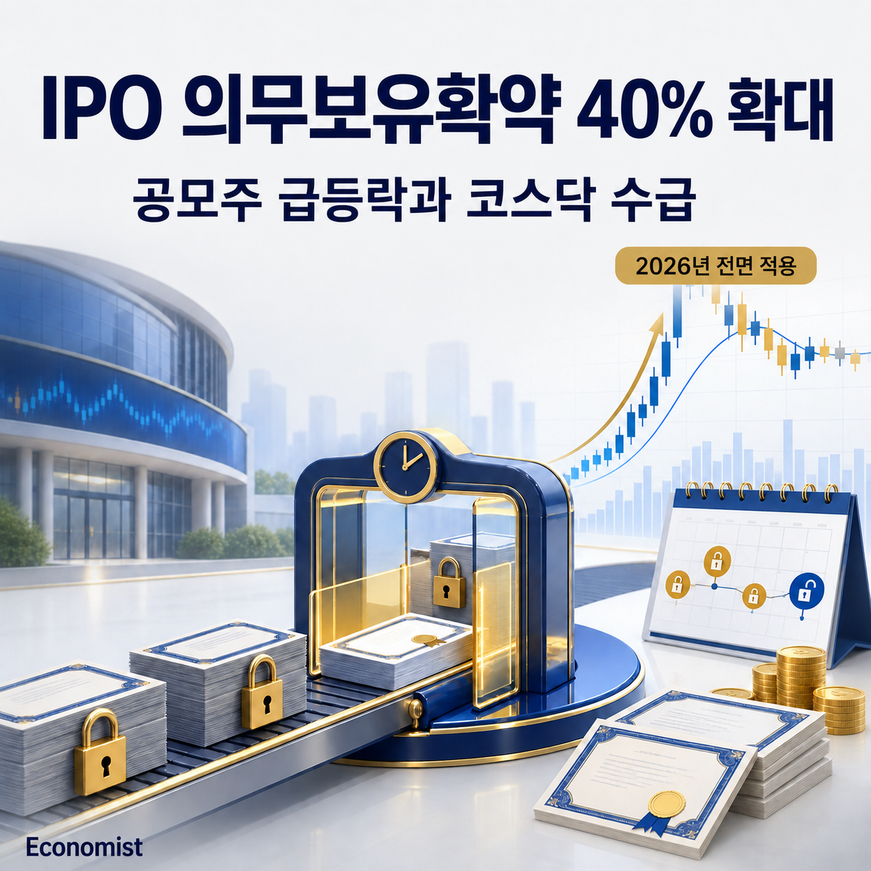 IPO 의무보유확약 40% 확대