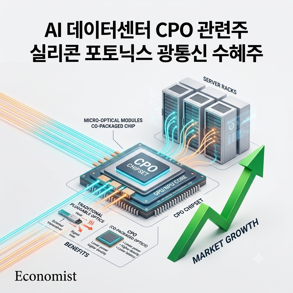 AI 데이터센터 CPO 관련주