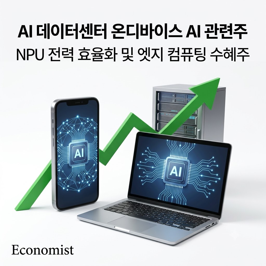 AI 데이터센터 온디바이스 AI 관련주