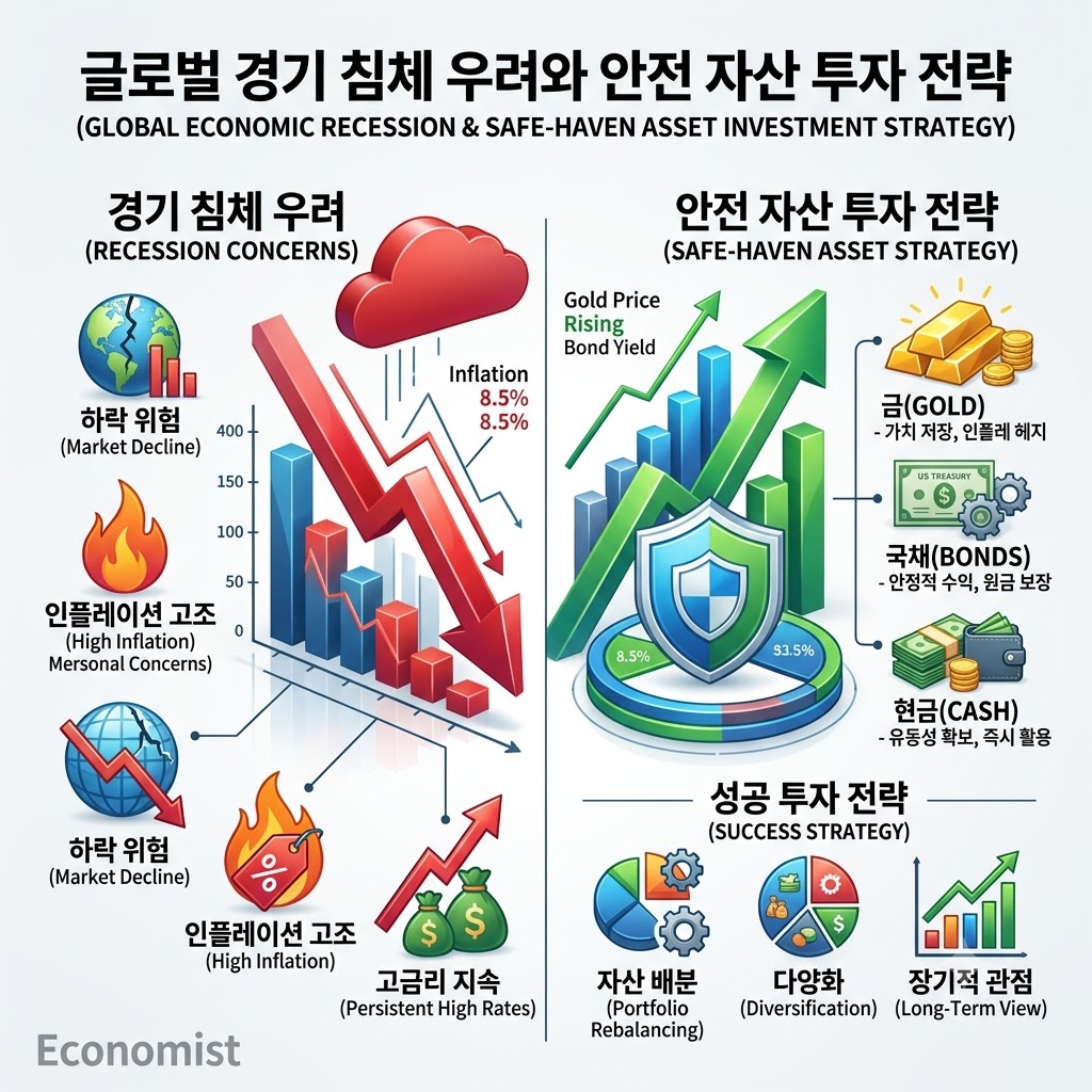 글로벌 경기 침체 우려와 안전 자산 투자 전략